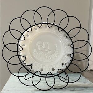 Westmoreland Milk Glass Easter Plate